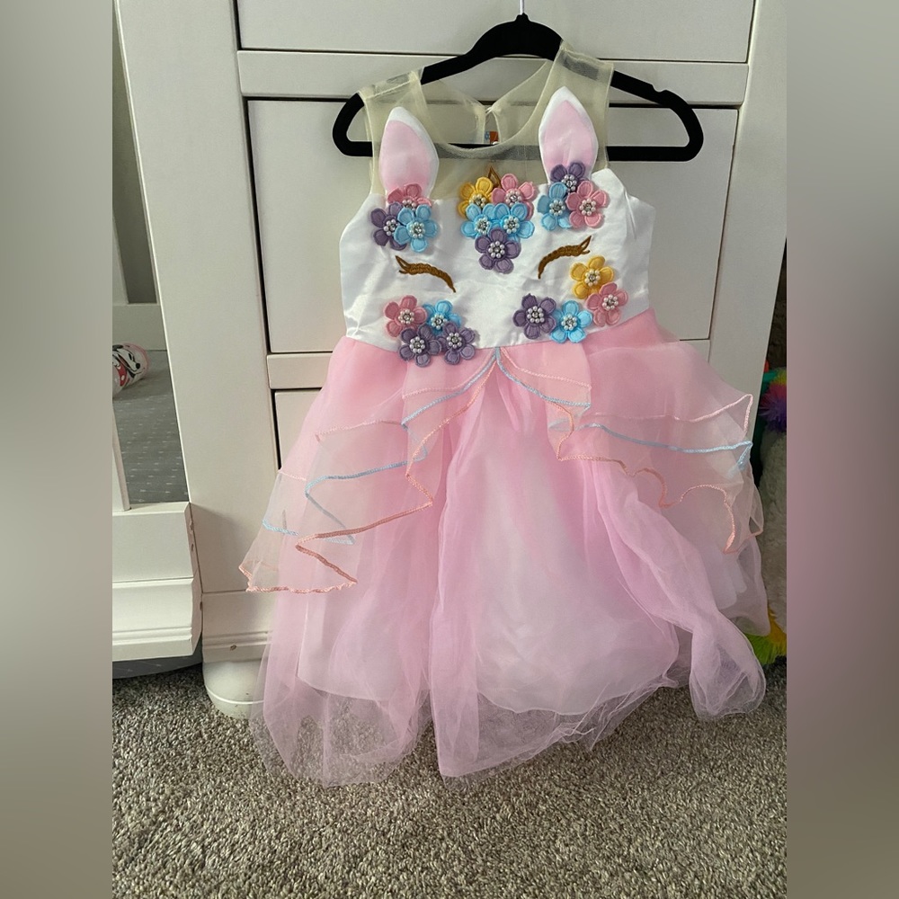 Unicorn dress size 12m new with tags